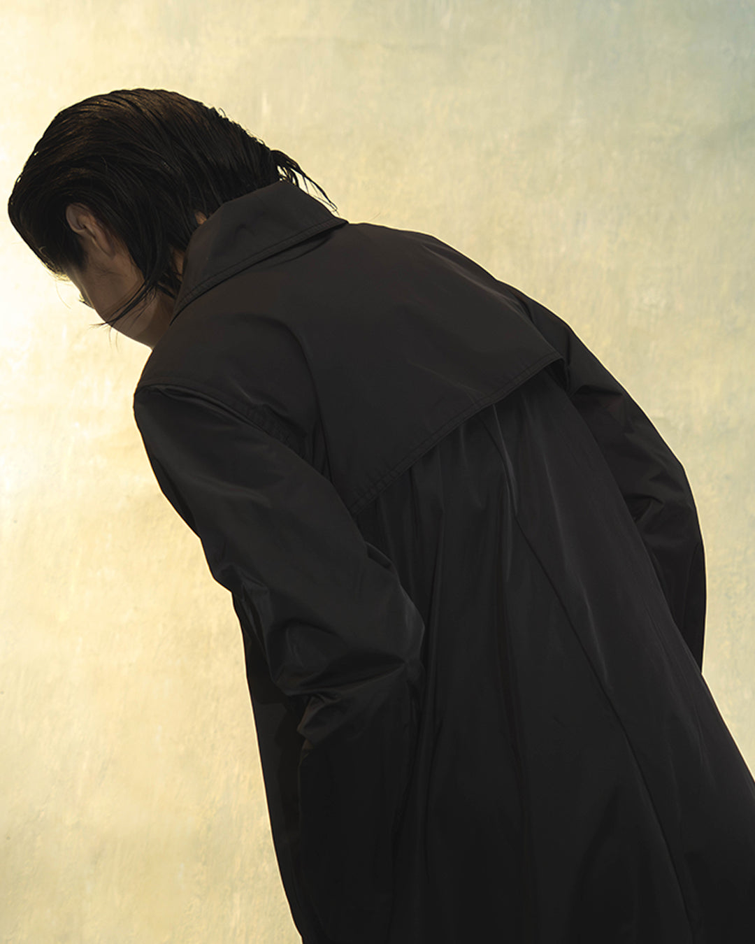 Rain coat T in brown