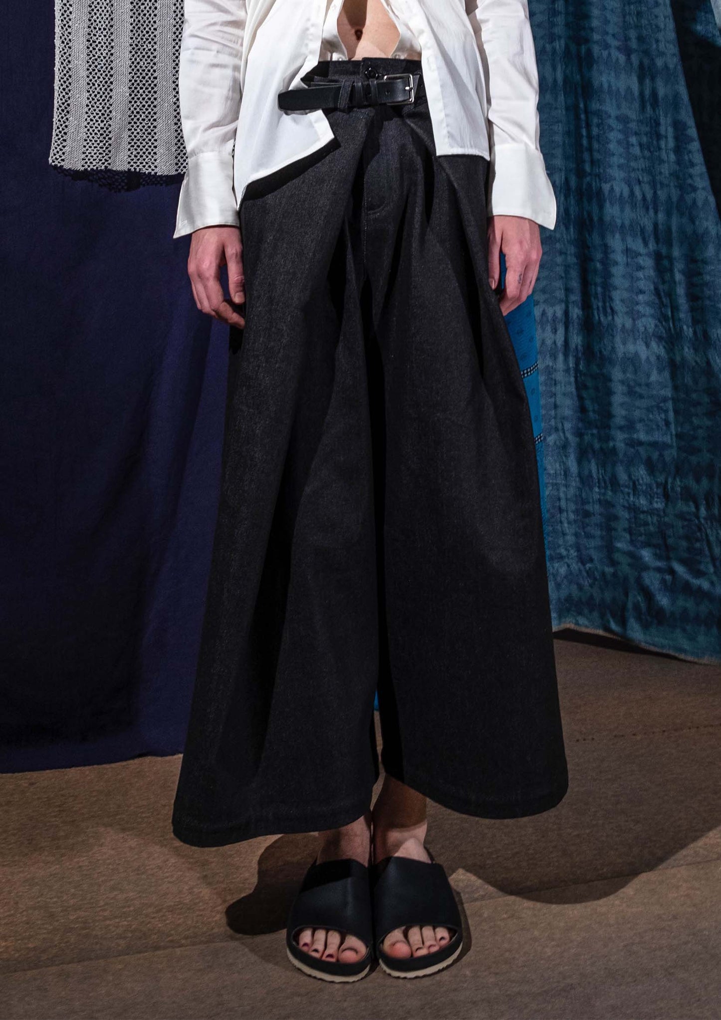 Kung fu 3 way pants in denim