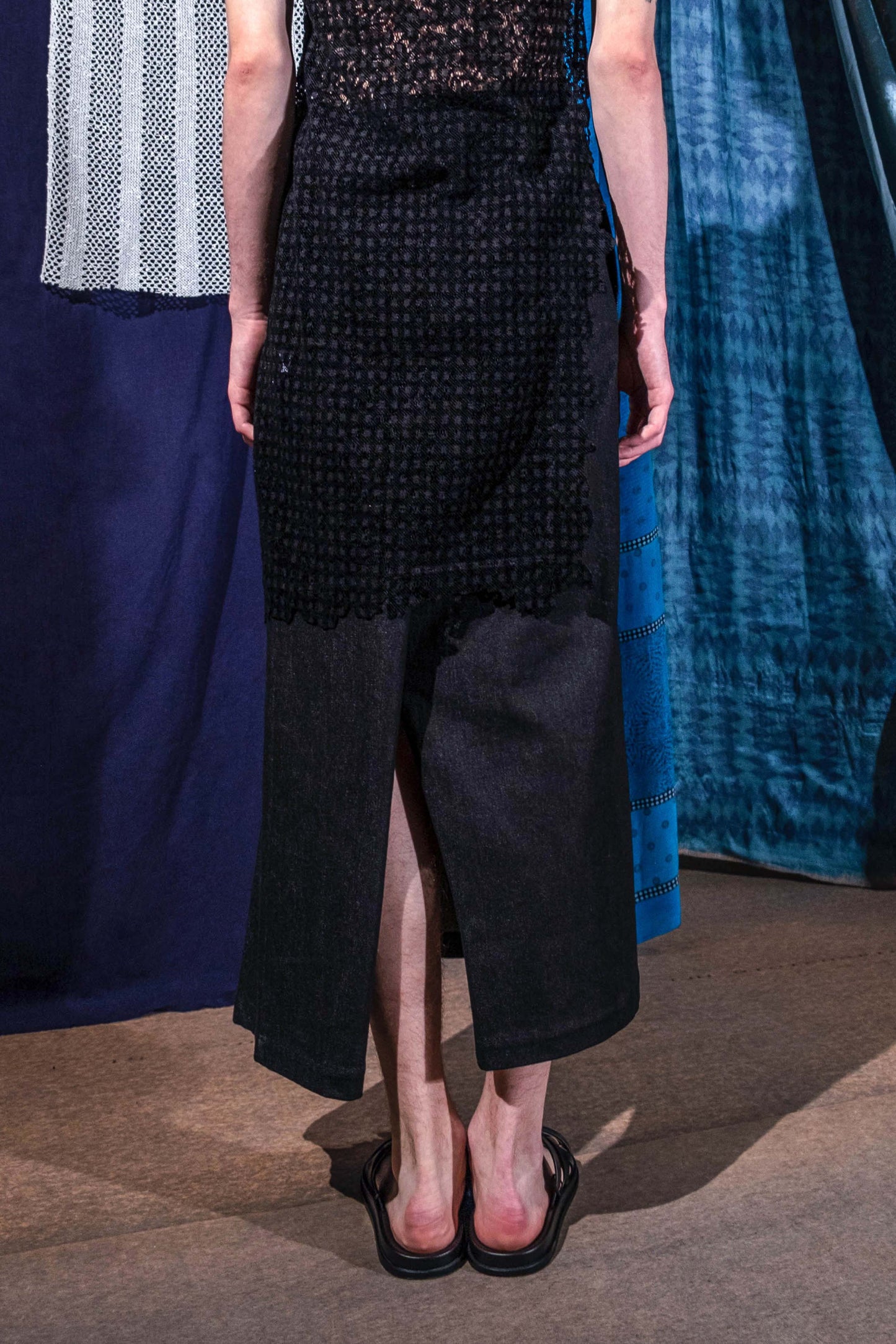 Kung fu 3 way pants in denim