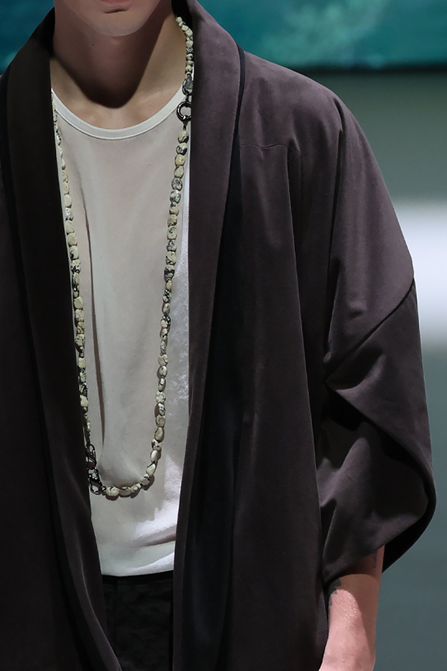 Stones 2 ways phone strap / long necklace / belt / chain