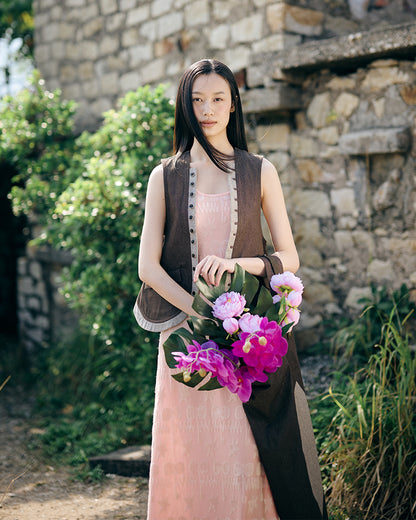 Tribe message maxi dress