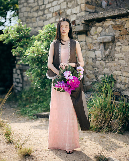 Tribe message maxi dress