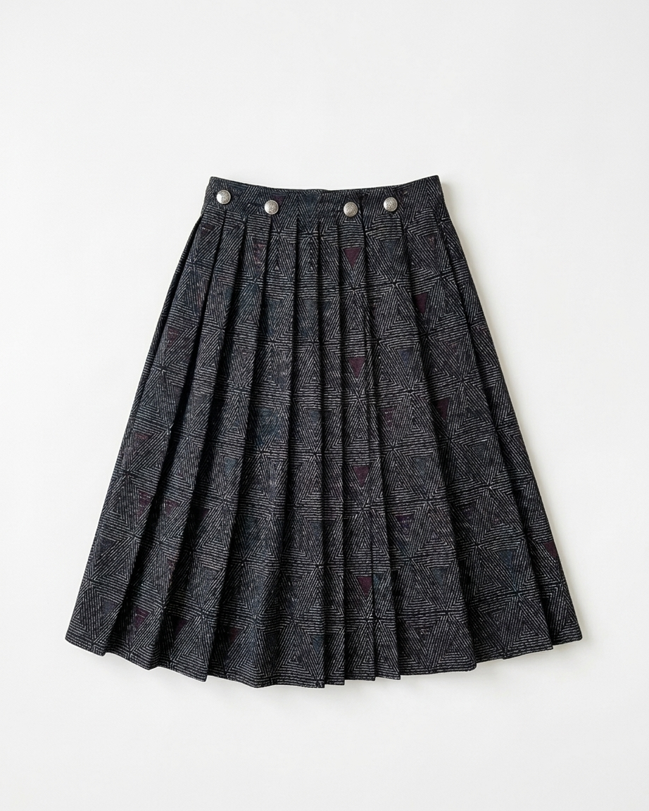 Fold 2 way tube top / skirt in vintage kimono fabric (one of a kind)