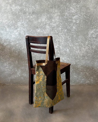 WHY A3 laptop /document tote in furniture cotton velvet