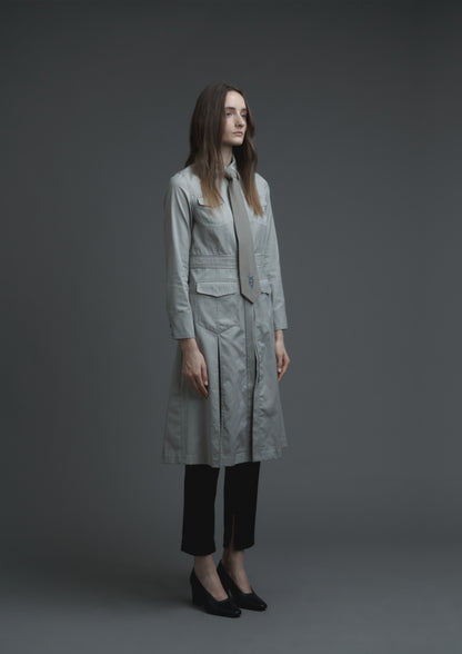 Uniform shirt dress