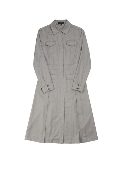 Uniform shirt dress